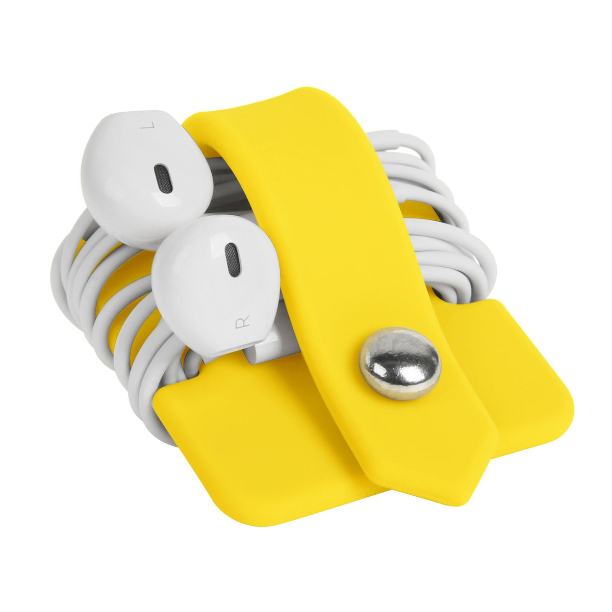 Headphone Case Cord Organizer Earbuds Holder Earphones Case Wrap Winder Headset Keeper Cord Manager Cable Organizer Black