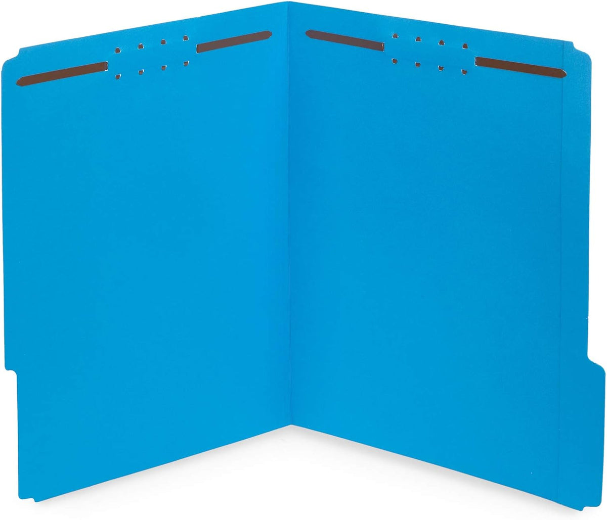 Blue Summit Supplies 50 Yellow Fastener File Folders, Letter, 1/3 Cut Tab