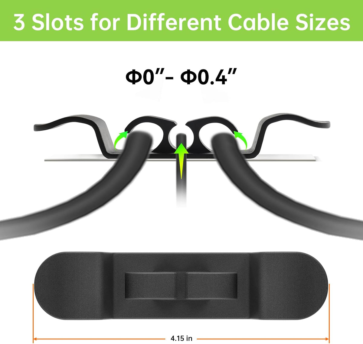 Daisyhome 6PCS Cord Organizer for Appliances, Upgraded Appliance Cord Wrap
