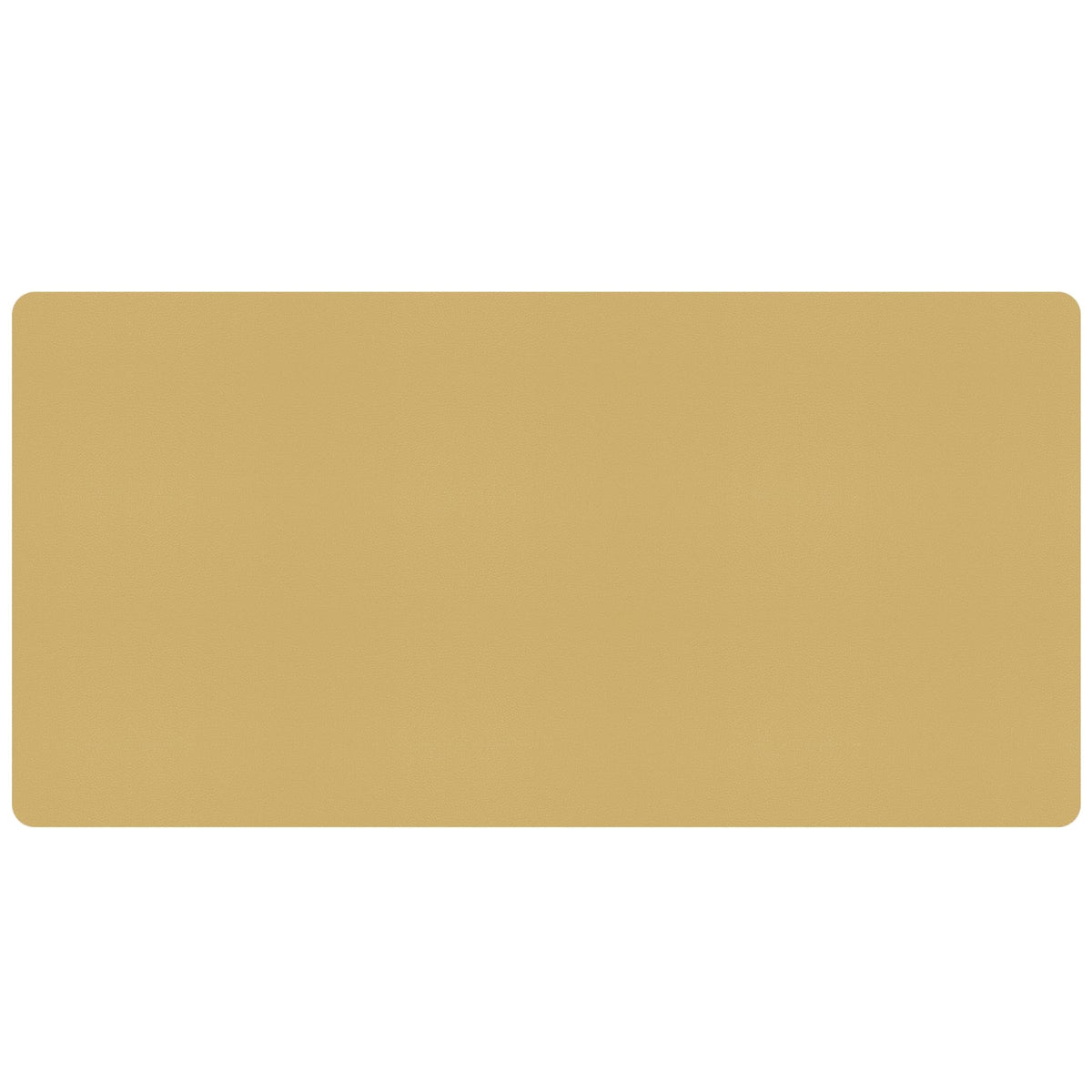 Leather Desk Pad, Mouse Pad, Non-Slip Desk Protector Mat, Leather Desk Blotter, Computer Desk Pad, Waterproof Desk Mat for Office Home Decor - Beige (31.5×15.7 Inches)