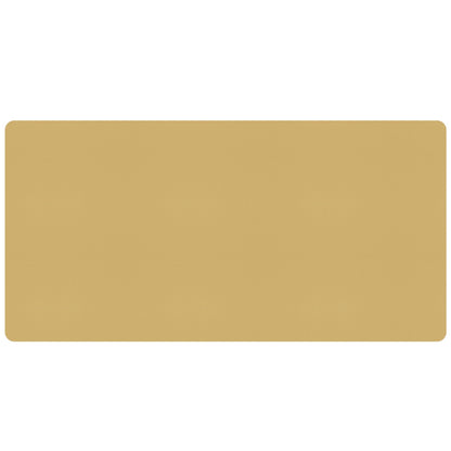 Leather Desk Pad, Mouse Pad, Non-Slip Desk Protector Mat, Leather Desk Blotter, Computer Desk Pad, Waterproof Desk Mat for Office Home Decor - Beige (31.5×15.7 Inches)