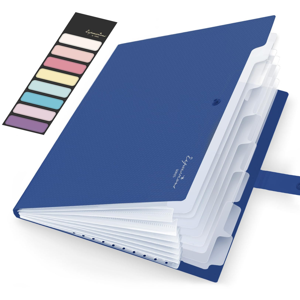 Sooez Accordion File Organizer, Expanding File Folder with Label, 5 Pocket