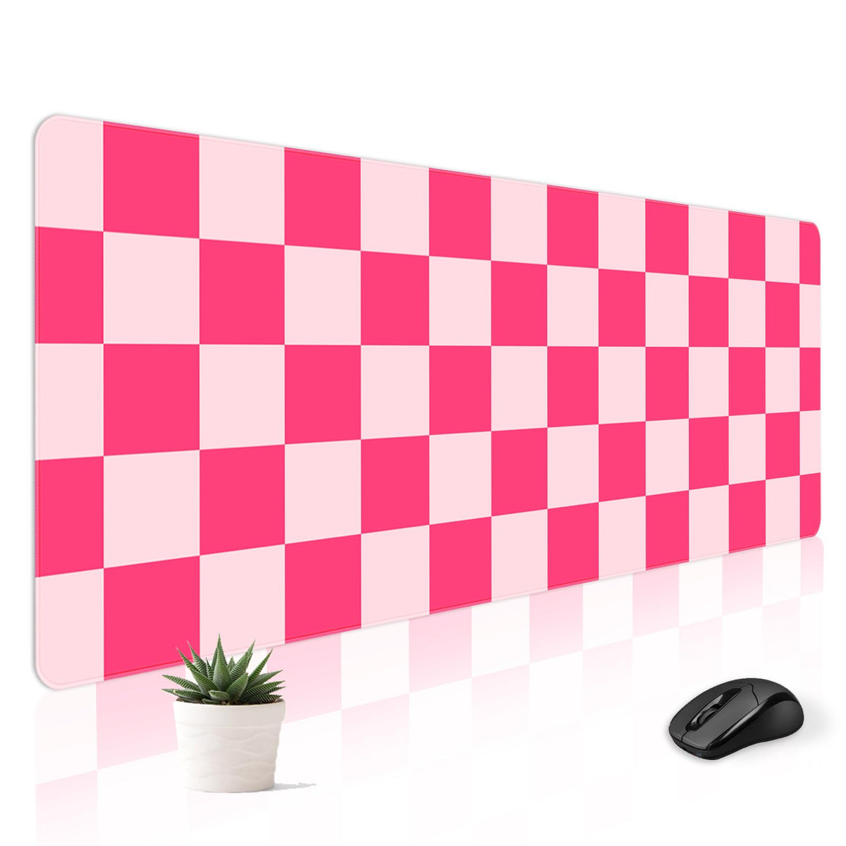 Cute Desk Mat for Keyboard Desktop Extra Large Mouse Pad, Castle