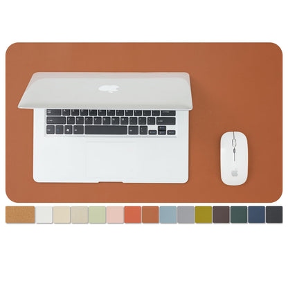 Cork Desk Mat - Dual-Sided Desk Pad for Office and Home - Desk Organization and Accessories - Ideal for Large Mouse Pad and Desk Mats on Top of Desks(Dark Green,90cmx 43cm)