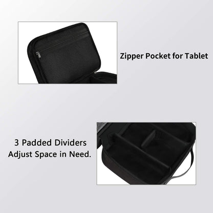MATEIN Electronics Organizer Travel Case, Cable Organizer Bag, Black