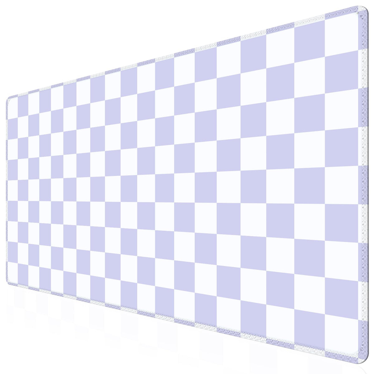 iCasso Desk Mat,Cute Desk Cover for Women,35.4x15.7in,Checkered