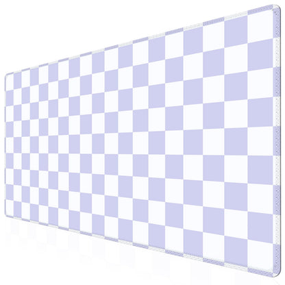 iCasso Desk Mat,Cute Desk Cover for Women,35.4x15.7in,Checkered