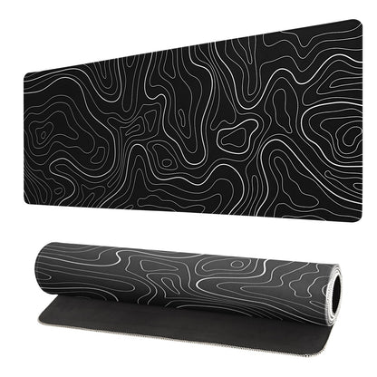 Japanese Mouse Pad, Large Japanese Desk Mat, XL Anime Gaming Keyboard Mat, Non-Slip Rubber Base, Big Extended Desk Protector for Home Office, 31.5”x11.8”