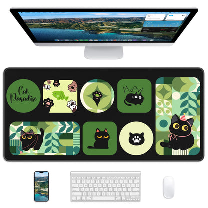 Mouse Pad 31.5x11.8in Large Desk Mat Non-Slip for Office