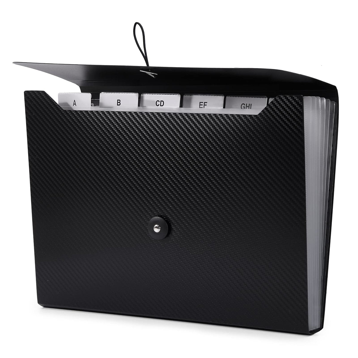 Cesil 13 Pockets Accordian File Organizer with Tabs Expanding File Folders