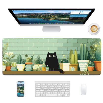 Mouse Pad 31.5x11.8in Large Desk Mat Non-Slip for Office