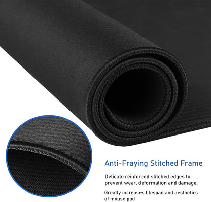 Large Extended Gaming Mouse Pad with Stitched Edges (31.5X15.7In) Mousepad