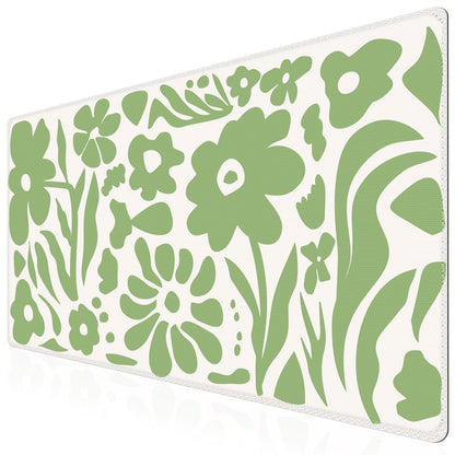 iCasso Desk Mat,Cute Desk Cover for Women,35.4x15.7in,Checkered