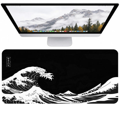 Leather Desk Mat, Desk Pad for Keyboard and Mouse Large Mouse Pads for Desk