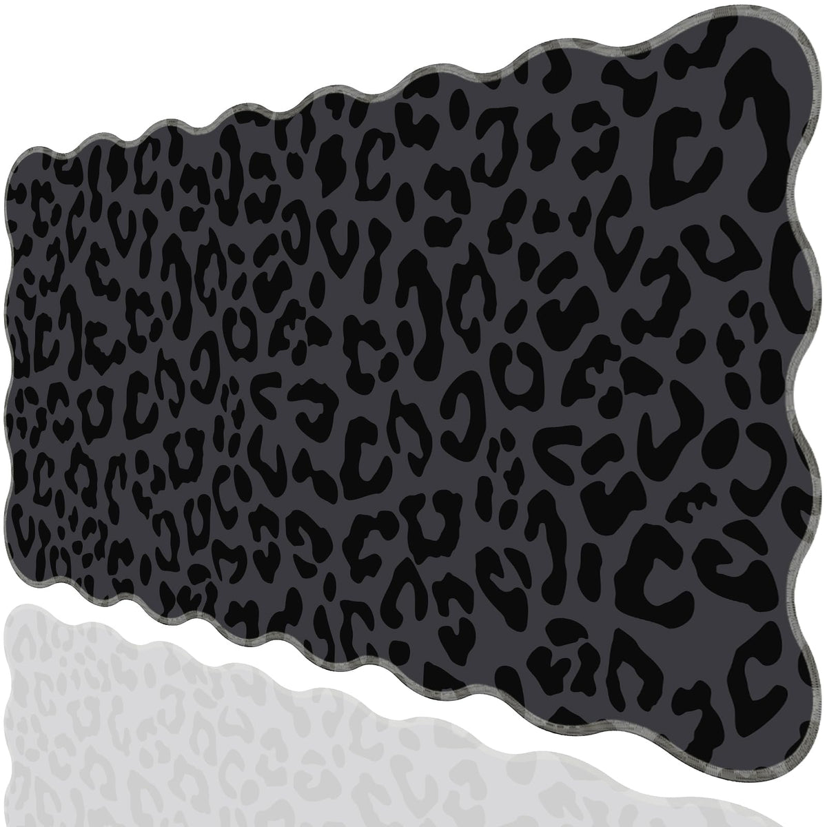 L-SPOUTTO Pink Mouse Pad,Geometric Desk Mat XXL Large Scalloped Gaming Mousepad,35.4x15.7in Non-Slip Rubber Base Keyboard Pad Waterproof Desktop Mat for Laptop Computer Game Home Office-Checkered