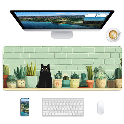 Mouse Pad 31.5x11.8in Large Desk Mat Non-Slip for Office