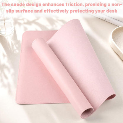 Leather Desk Mat, Desk Pad for Keyboard and Mouse Large Mouse Pads for Desk