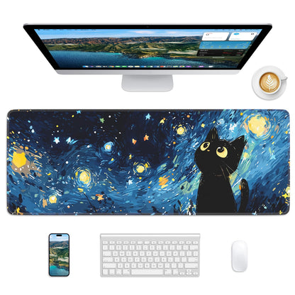Mouse Pad 31.5x11.8in Large Desk Mat Non-Slip for Office