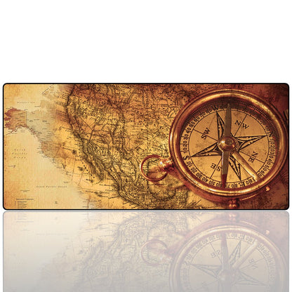XXL Professional Large Mouse Pad & Computer Game Mouse Mat (35.4x15.7x0.1IN, Map) (90 * 40 Map)