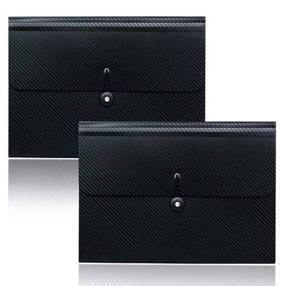 Cesil 13 Pockets Accordian File Organizer with Tabs Expanding File Folders