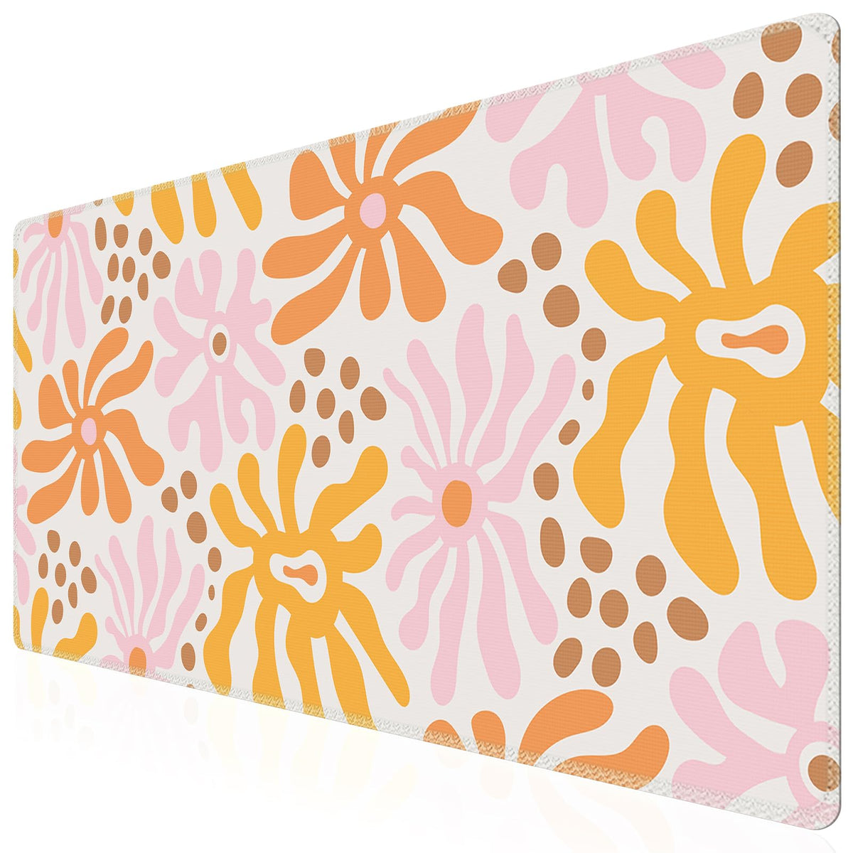 iCasso Desk Mat,Cute Desk Cover for Women,35.4x15.7in,Checkered