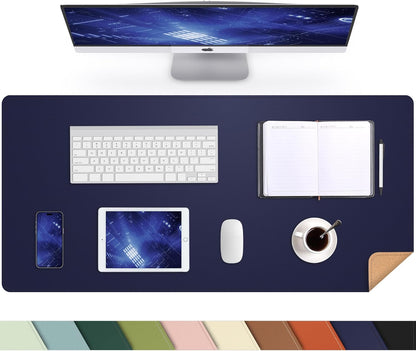 AFIING Large Desk Mat, 47" x 17", Black