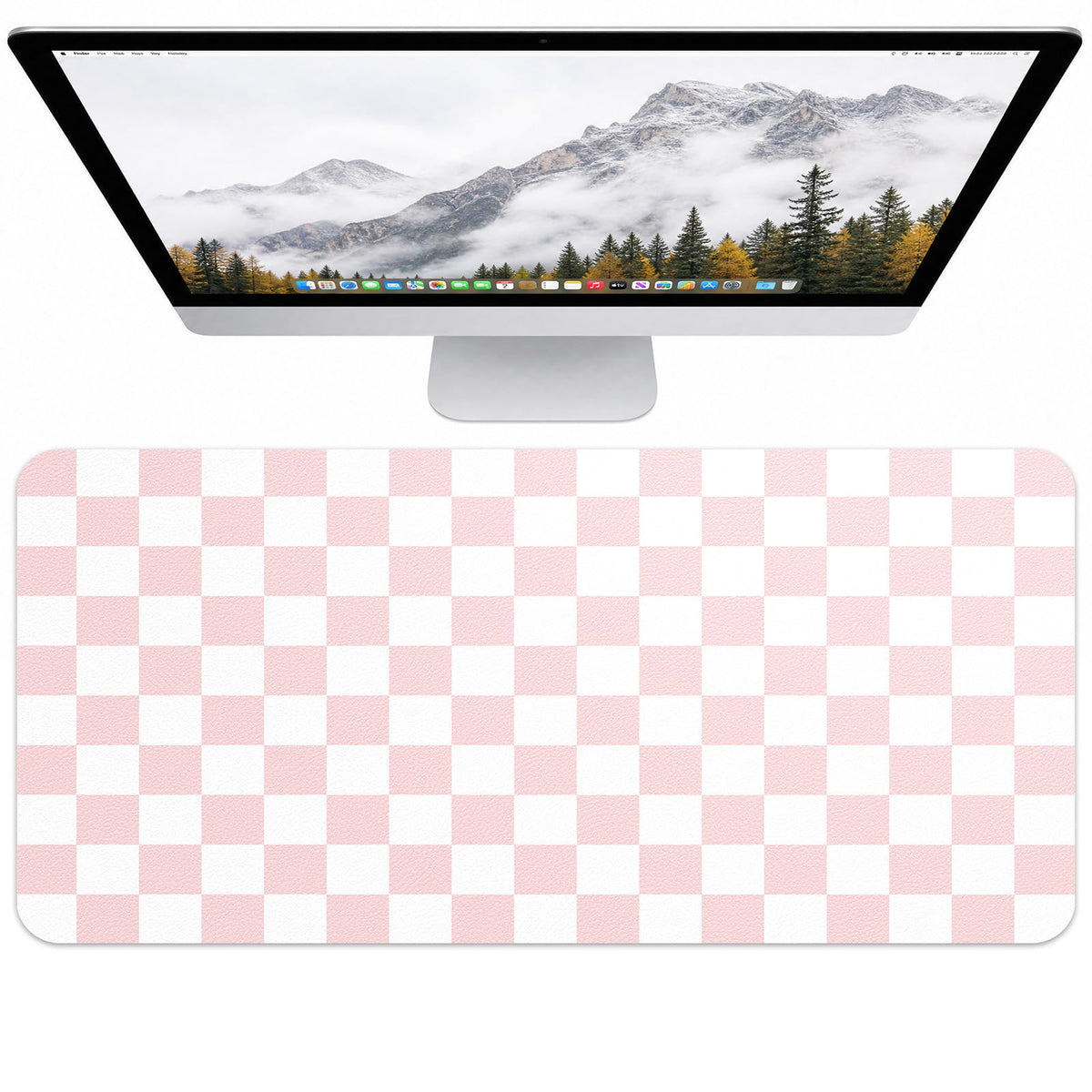 Leather Desk Mat, Desk Pad for Keyboard and Mouse Large Mouse Pads for Desk