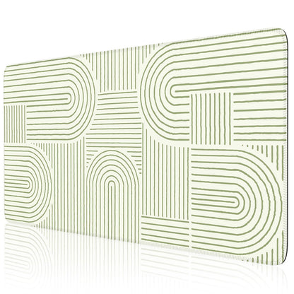 iCasso Desk Mat,Cute Desk Cover for Women,35.4x15.7in,Checkered