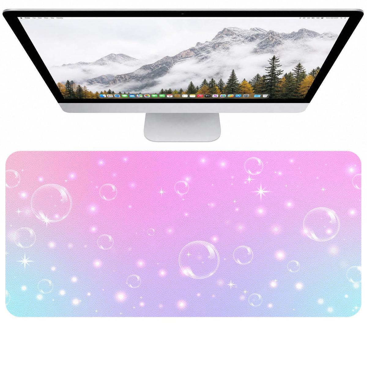 Leather Desk Mat, Desk Pad for Keyboard and Mouse Large Mouse Pads for Desk