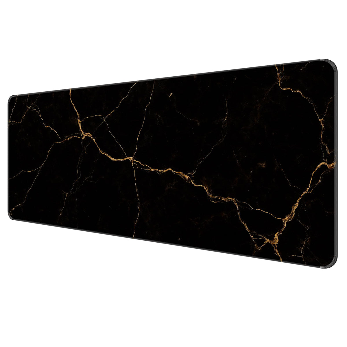 Large Thin Mouse Pad with Stitched Edges, Galaxy Space