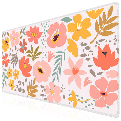 iCasso Desk Mat,Cute Desk Cover for Women,35.4x15.7in,Checkered