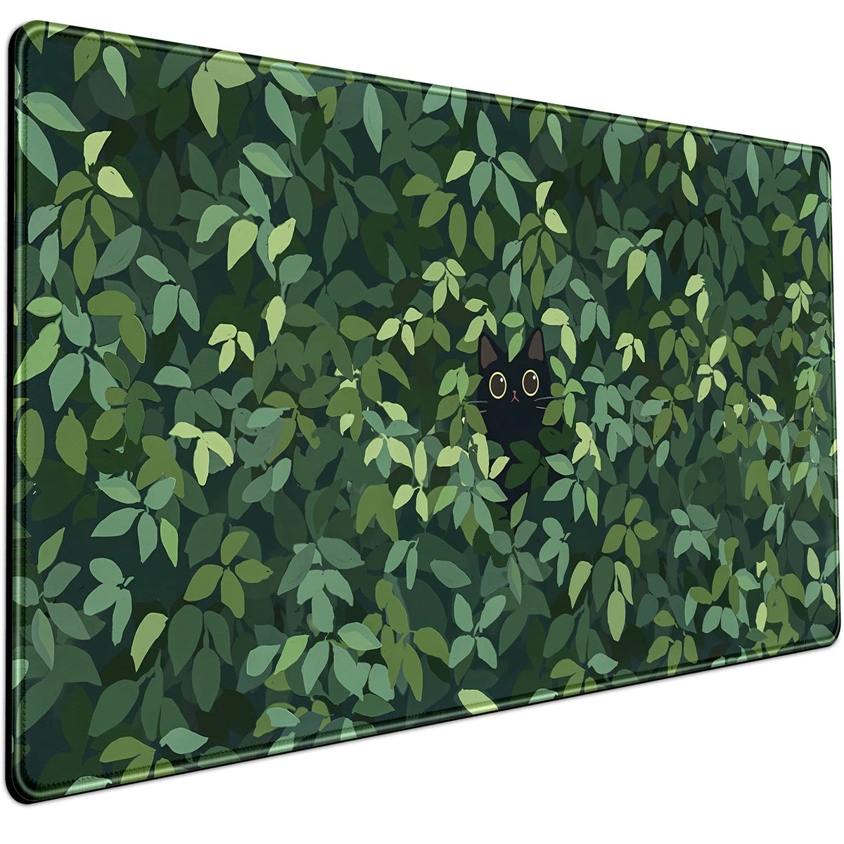 Boho Aesthetic Desk Mat Wildflowers Large Mouse Pad Gaming Desk Pad, XXL Keyboard Mat Full Desktop Women Office Desk Accessories with Stitched Edges Anti-Slip Funny Deskpad, 31.5 X 15.8 in