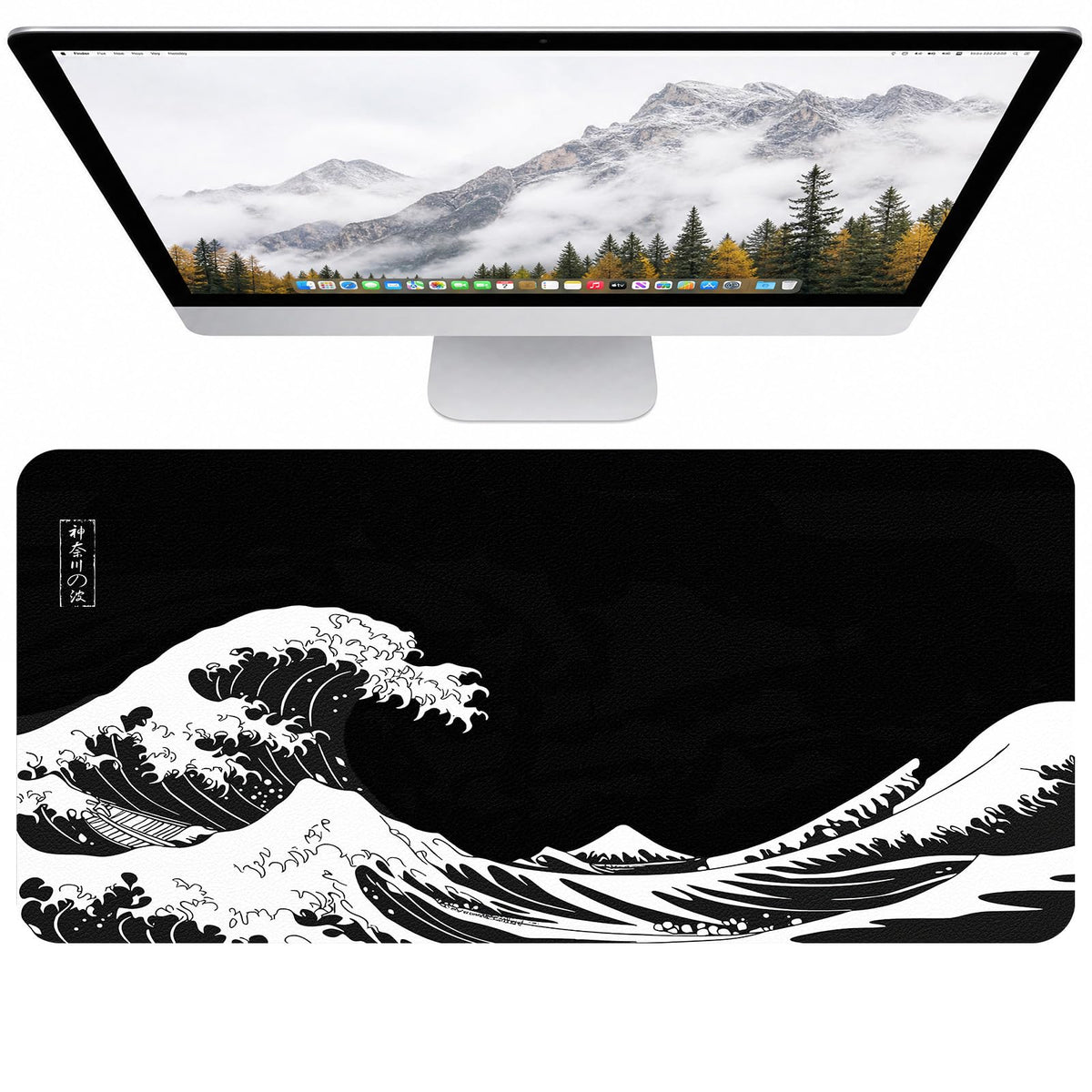 Leather Desk Mat, Desk Pad for Keyboard and Mouse Large Mouse Pads for Desk