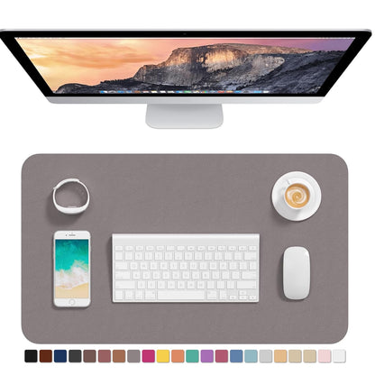 Hsurbtra Desk Pad, 30" x 14" PU Leather Desk Mat, XL Extended Mouse Pad, Waterproof Desktop Blotter Protector, Non-Slip Ultra Thin Large Laptop Keyboard Writing Mat for Office Home, Pink