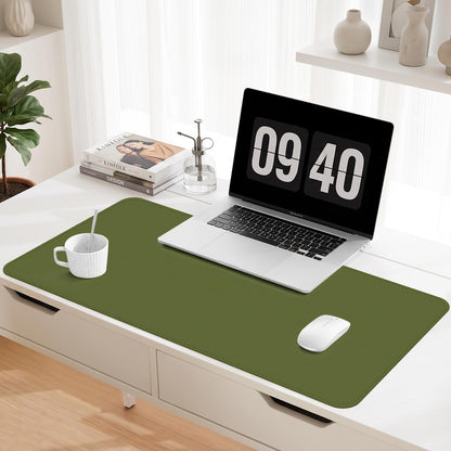 Leather Desk Mat, Desk Pad for Keyboard and Mouse Large Mouse Pads for Desk