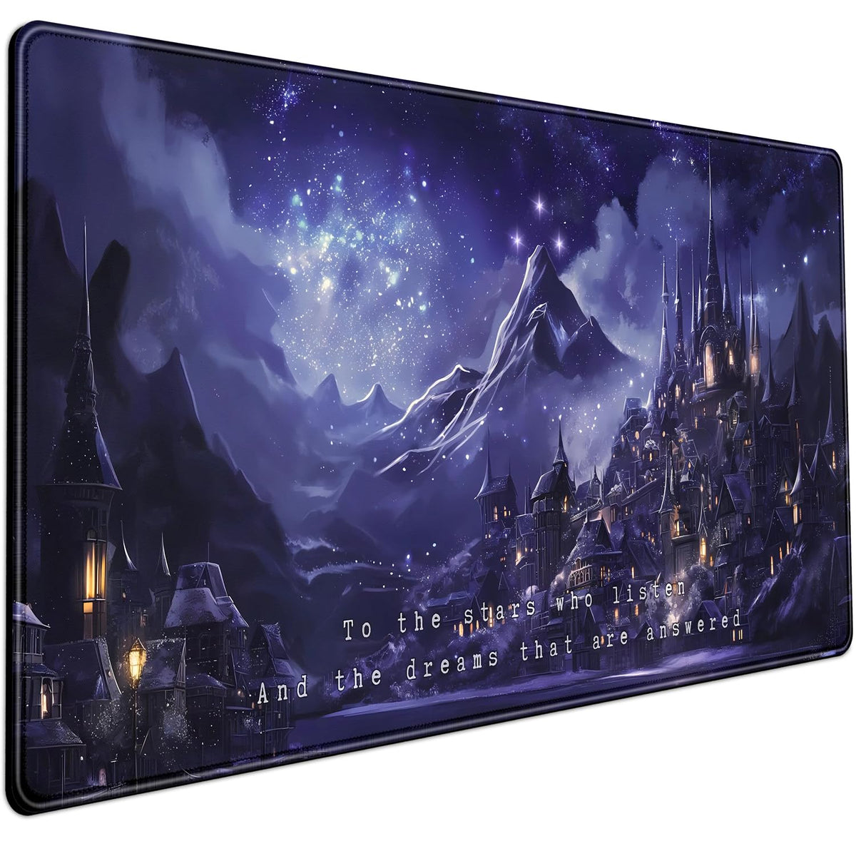 Boho Aesthetic Desk Mat Wildflowers Large Mouse Pad Gaming Desk Pad, XXL Keyboard Mat Full Desktop Women Office Desk Accessories with Stitched Edges Anti-Slip Funny Deskpad, 31.5 X 15.8 in