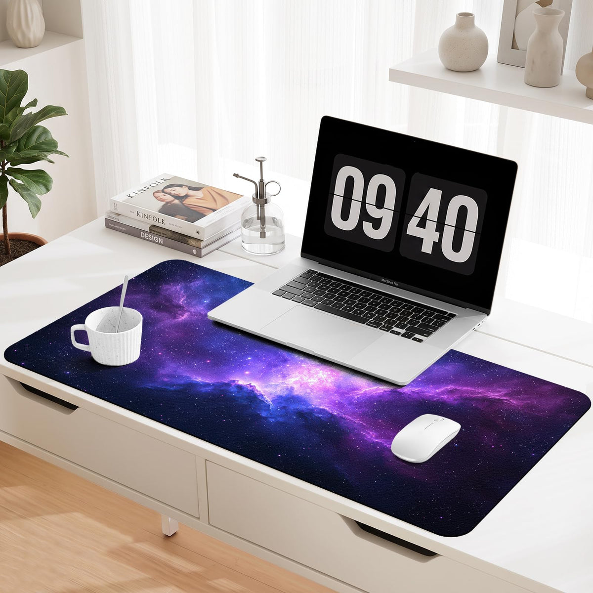 Leather Desk Mat, Desk Pad for Keyboard and Mouse Large Mouse Pads for Desk