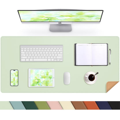 AFIING Large Desk Mat, 47" x 17", Black