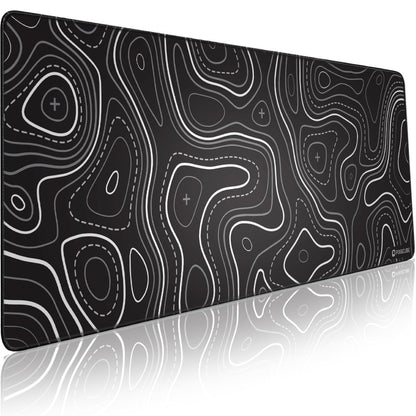 Pixiecube Excel Cheat Sheet Desk Pad | Excel Shortcut Keys Mouse Pad | Extended Large XL Gaming Mousepad | PC Office Spreadsheet Keyboard Mat | Non-Slip Stitched Edge