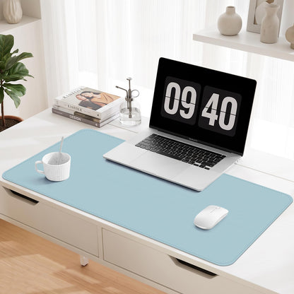 Leather Desk Mat, Desk Pad for Keyboard and Mouse Large Mouse Pads for Desk