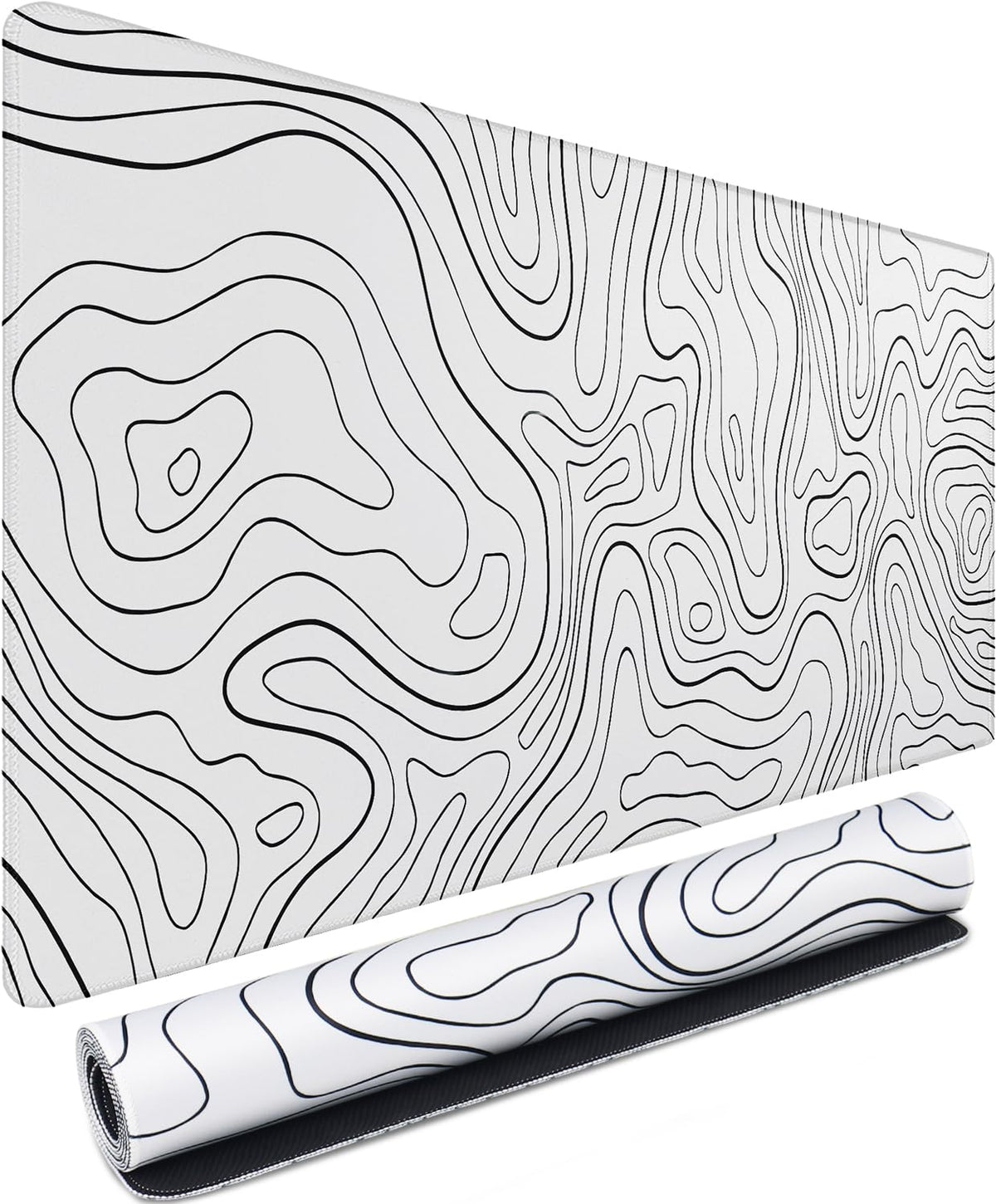 Excel Shortcuts Large Mouse Pad, 31.5 x 15.7 in Mousepad with Stitched Edge