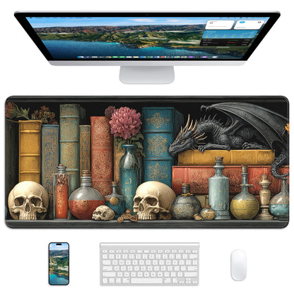 Mouse Pad 31.5x11.8in Large Desk Mat Non-Slip for Office