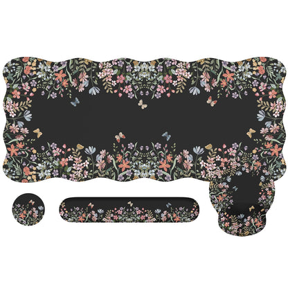 iCasso Keyboard Pad for Workspace, Green 35.4"x15.7" Desk Protector