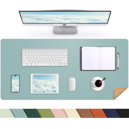 AFIING Large Desk Mat, 47" x 17", Black