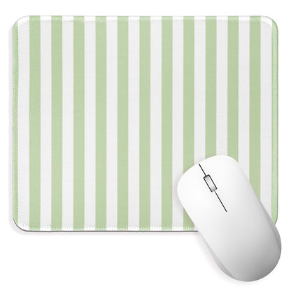 Green Striped Desk Mat Large Mouse Pad Cute Desk Pad Keyboard Computer Mat