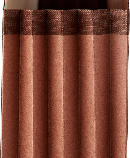 Amazon Basics Expanding File Folder Organizer with Pockets, Letter Size, 3.5-Inch Expansion, Accordion Style, Large Capacity Document Storage, Brown, 25-Pack