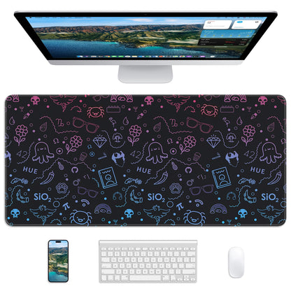 Mouse Pad 31.5x11.8in Large Desk Mat Non-Slip for Office