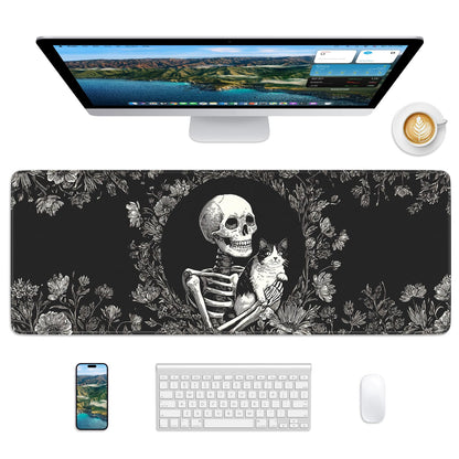 Mouse Pad 31.5x11.8in Large Desk Mat Non-Slip for Office