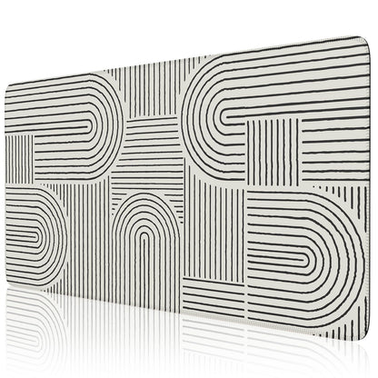 iCasso Desk Mat,Cute Desk Cover for Women,35.4x15.7in,Checkered