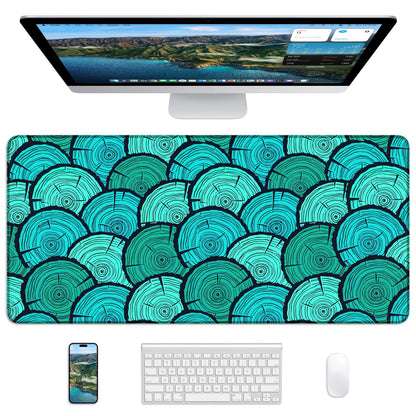 Mouse Pad 31.5x11.8in Large Desk Mat Non-Slip for Office